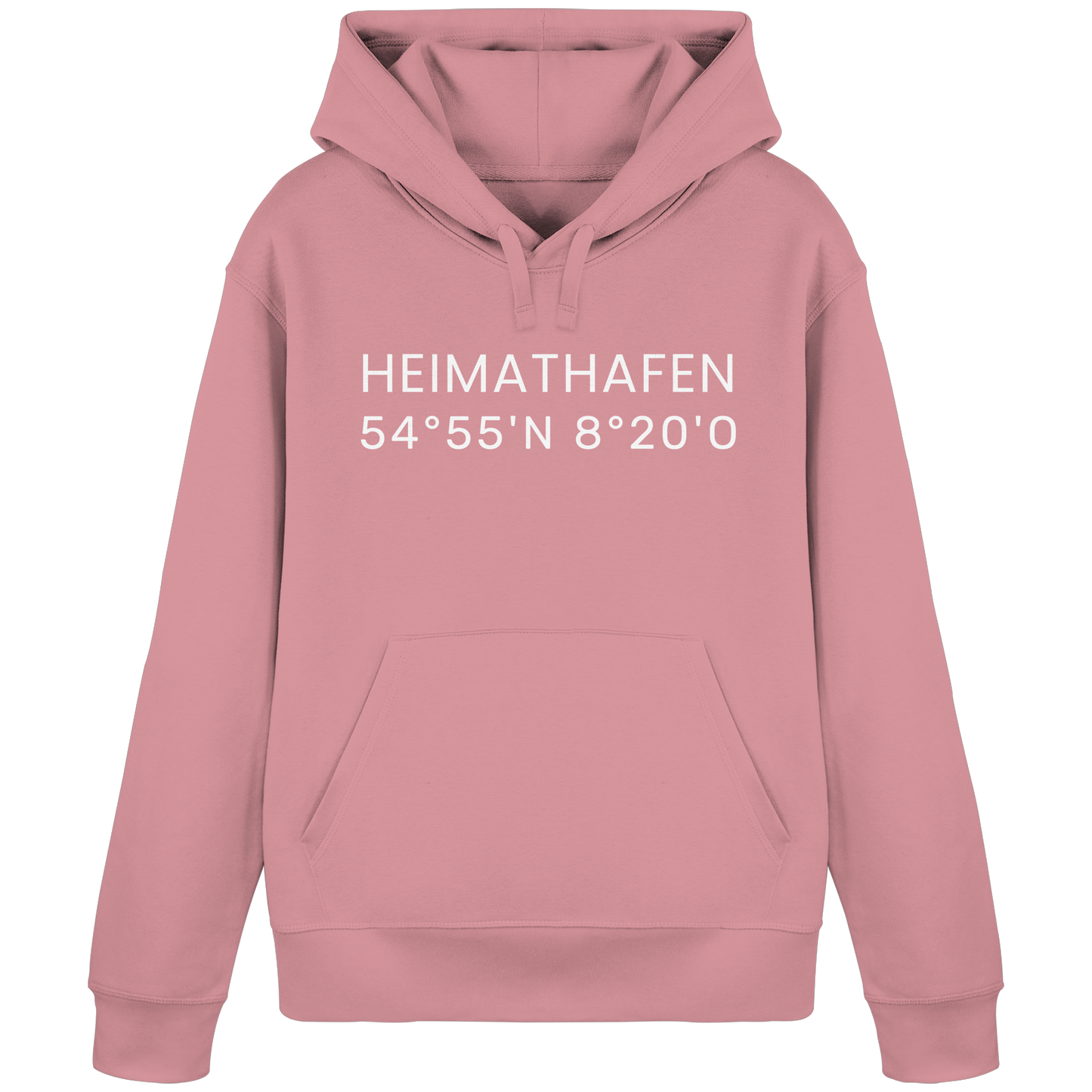 Heimat Sylt - deine Koordinate_Insel_only - Basic Hoodie