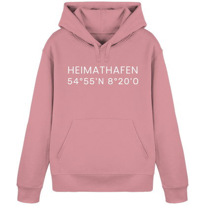 Heimat Sylt - deine Koordinate_Insel_only - Basic Hoodie