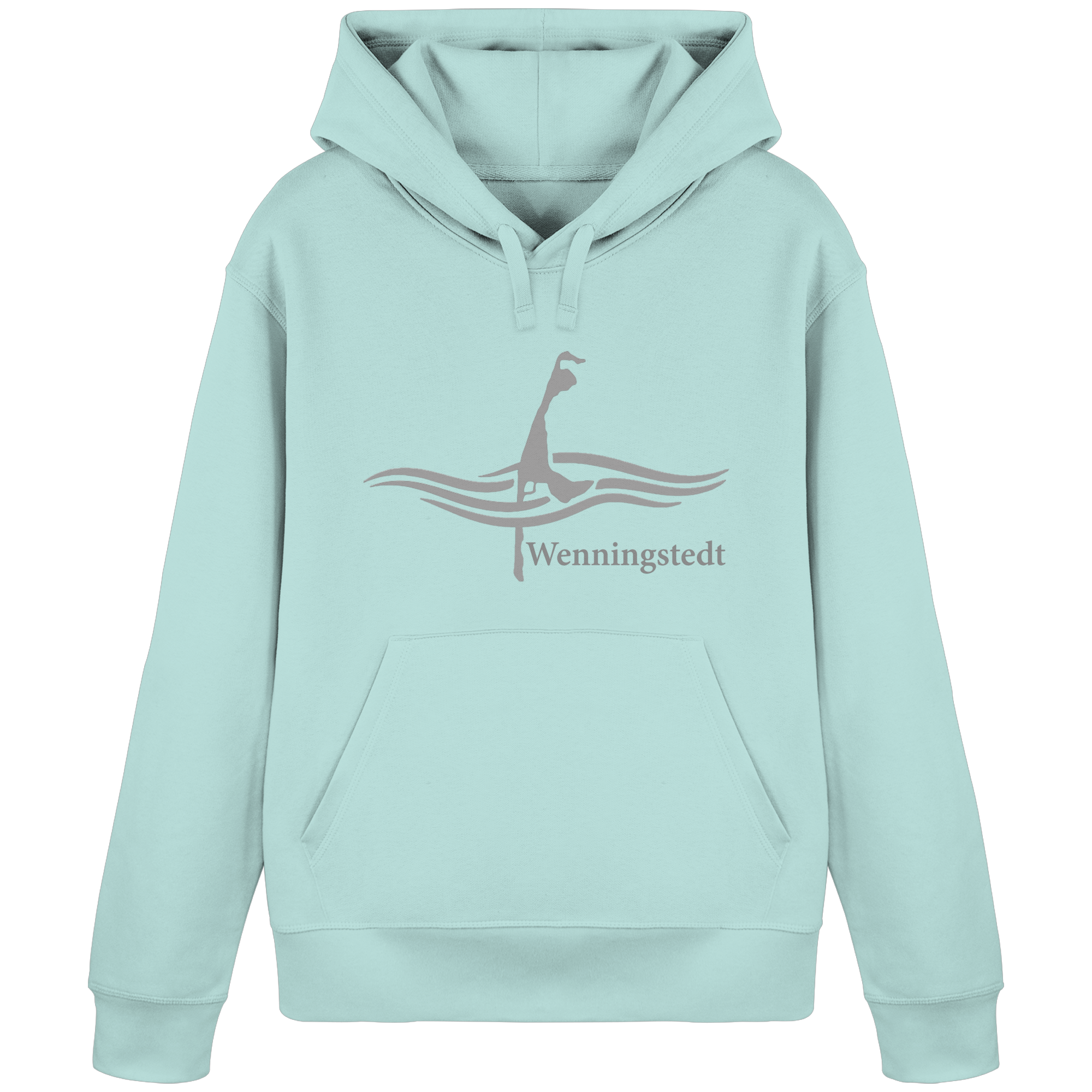 maritimes Sylt vom Meer umschlungen - Edition Wenningstedt (Vorne) Basic Hoodie