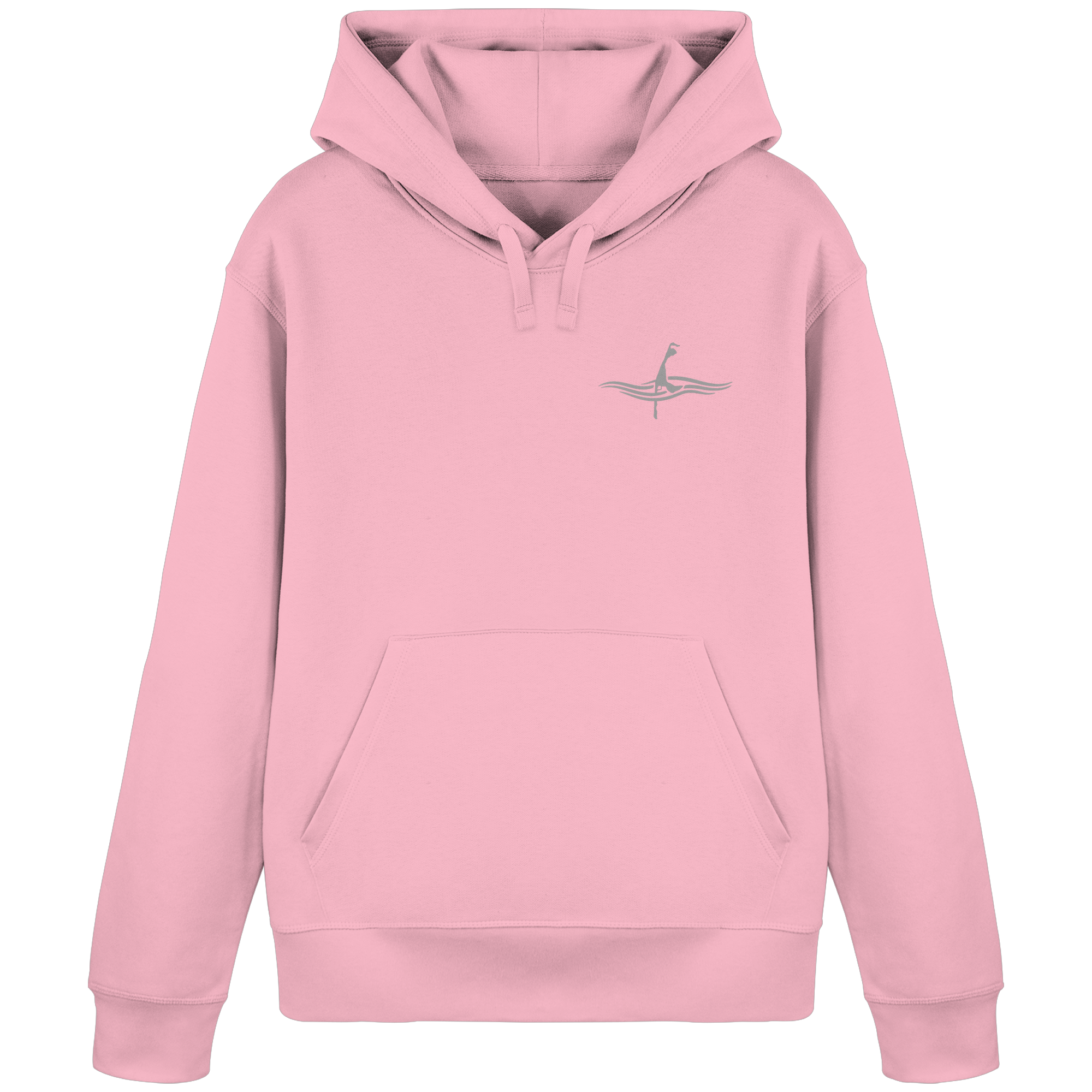 maritimes Sylt vom Meer umschlungen (Rücken) - Basic Hoodie