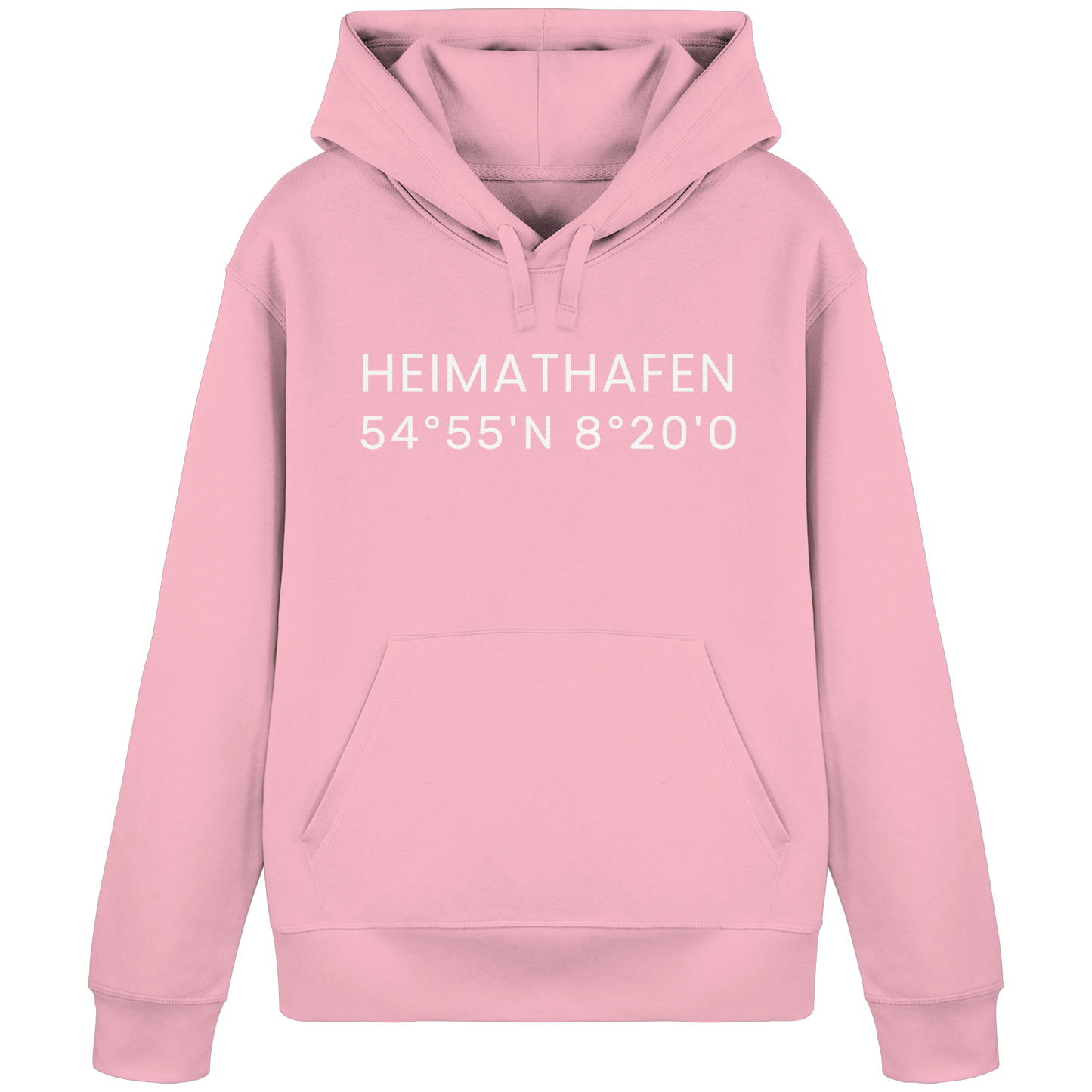 Heimat Sylt - deine Koordinate_Insel_only - Basic Hoodie