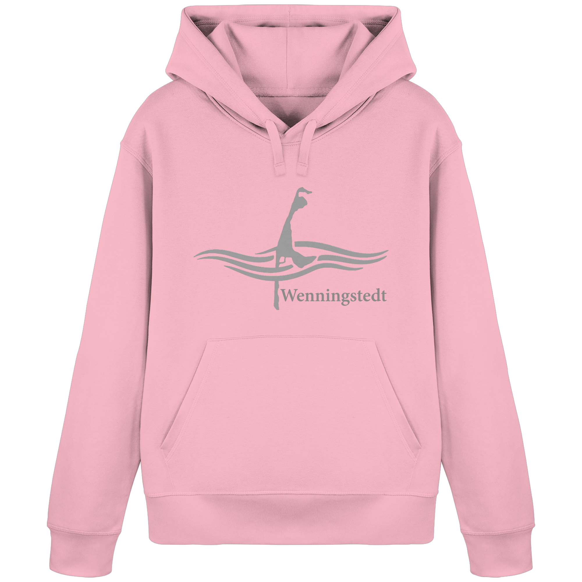 maritimes Sylt vom Meer umschlungen - Edition Wenningstedt (Vorne) Basic Hoodie
