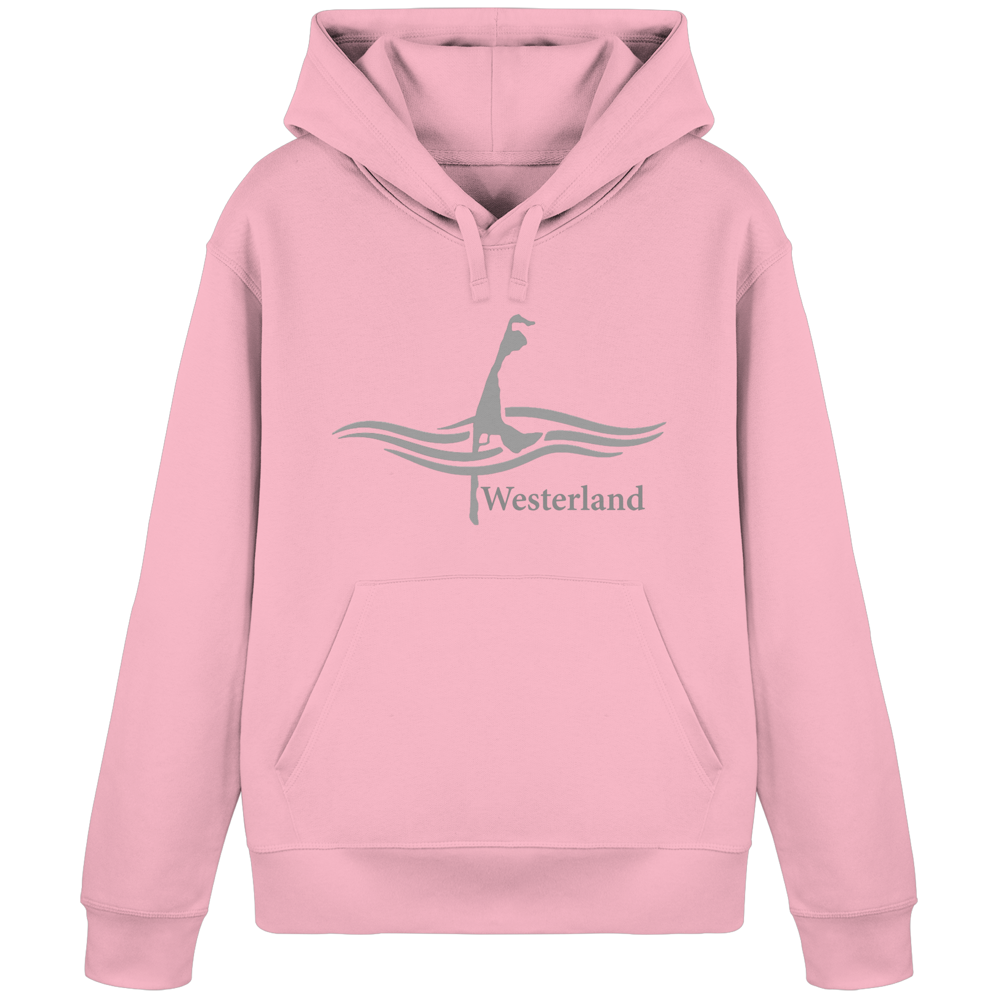 maritimes Sylt vom Meer umschlungen - Edition Westerland (Vorne) - Basic Hoodie