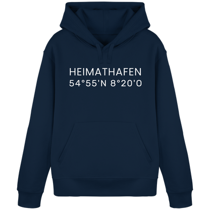 Heimat Sylt - deine Koordinate_Insel_only - Basic Hoodie