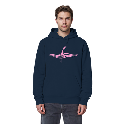 maritimes Sylt vom Meer umschlungen [rosa] - Basic Hoodie