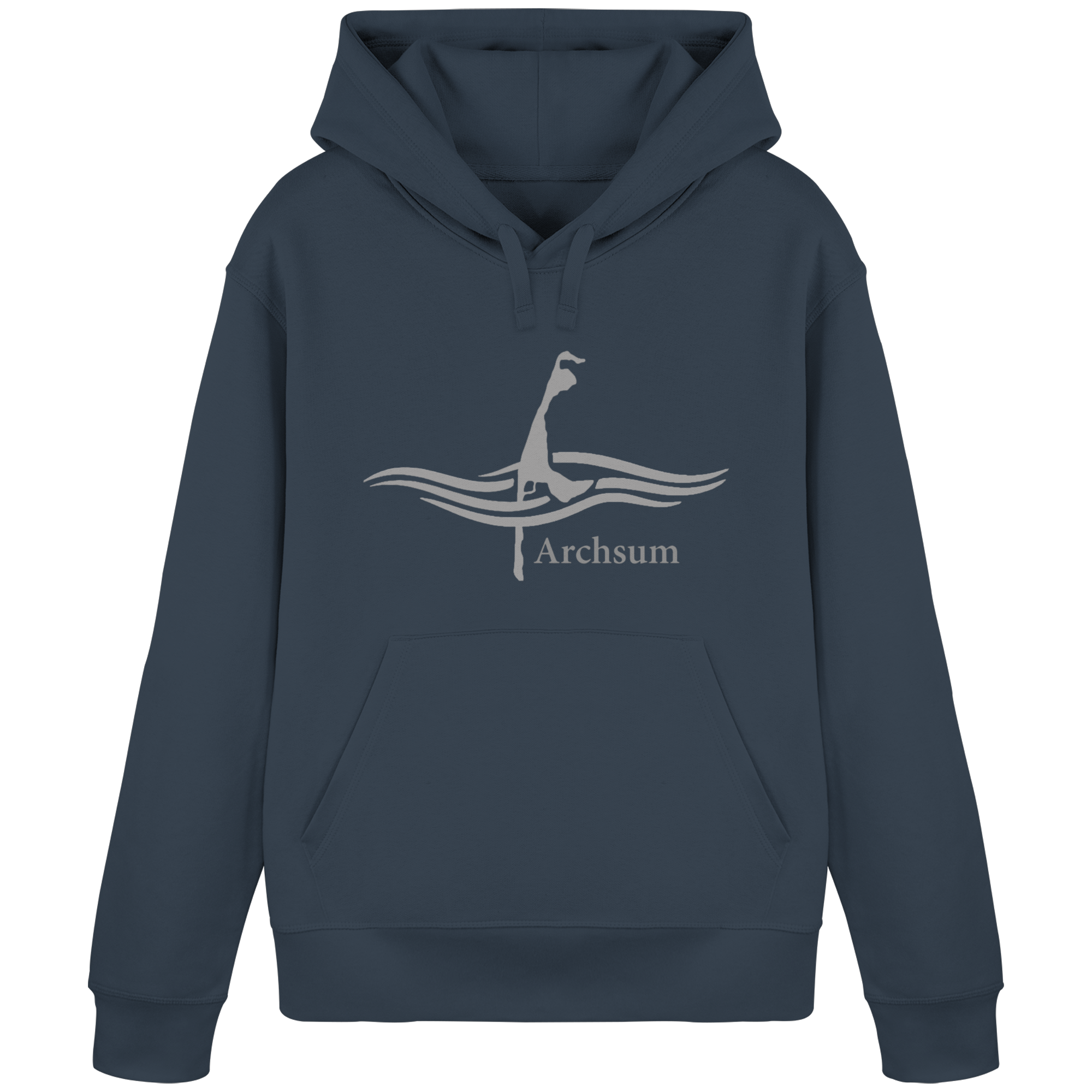 maritimes Sylt vom Meer umschlungen - Edition Archsum (Vorne) Basic Hoodie