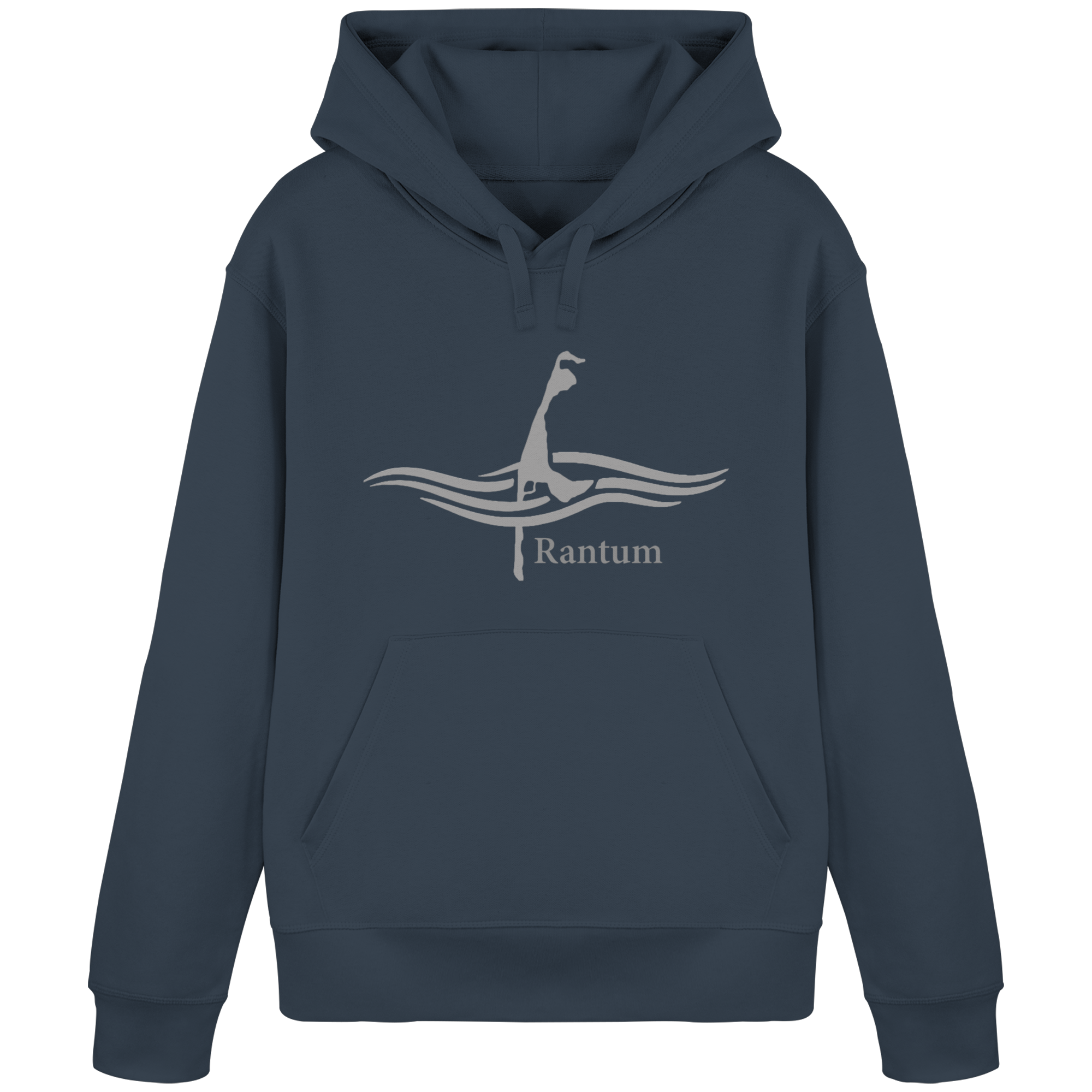 maritimes Sylt vom Meer umschlungen - Edition Rantum (Vorne) Basic Hoodie