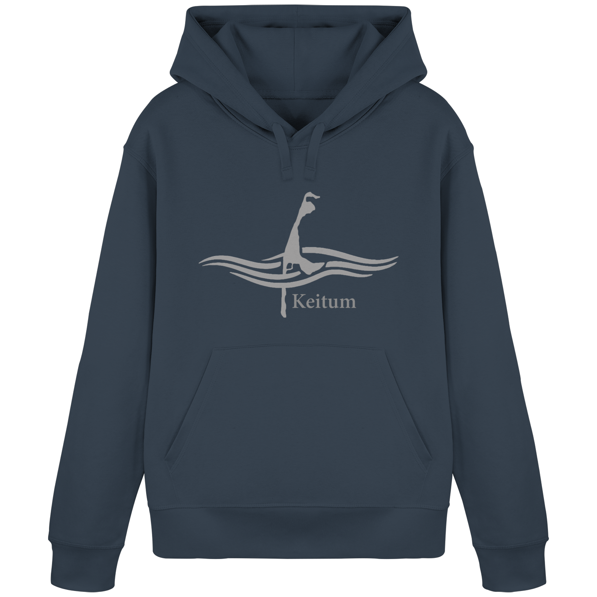maritimes Sylt vom Meer umschlungen - Edition Keitum (Vorne) Basic Hoodie