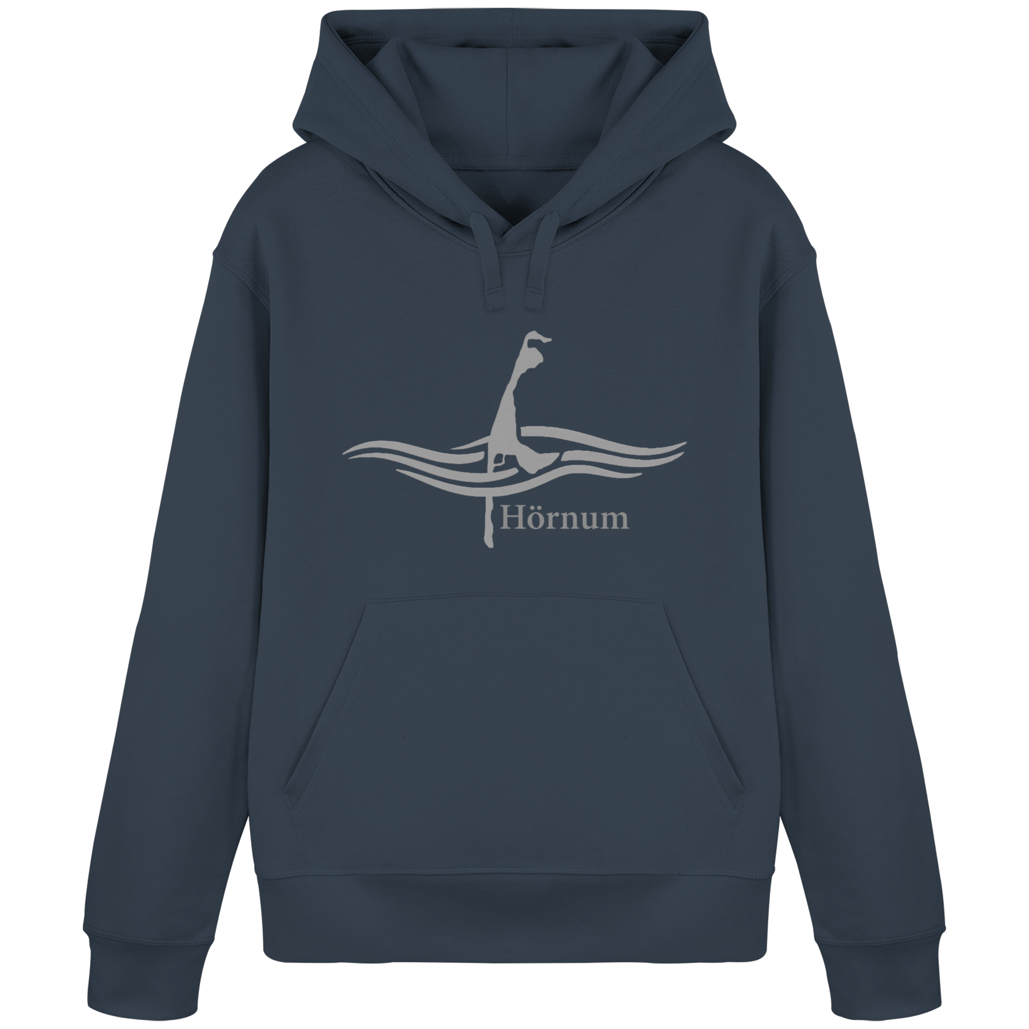 maritimes Sylt vom Meer umschlungen - Edition Hörnum (Vorne) Basic Hoodie