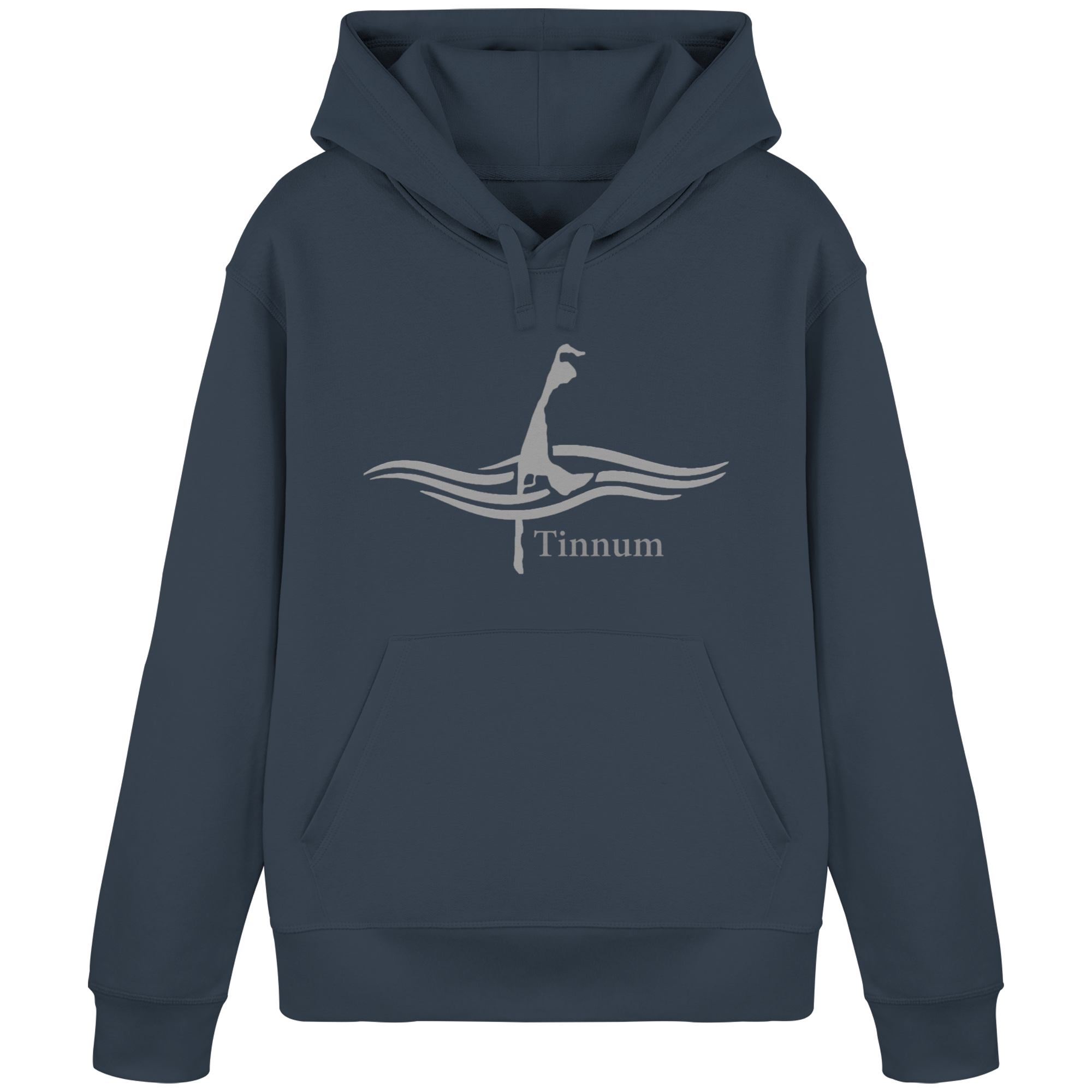 maritimes Sylt vom Meer umschlungen - Edition Tinnum (Vorne) - Basic Hoodie