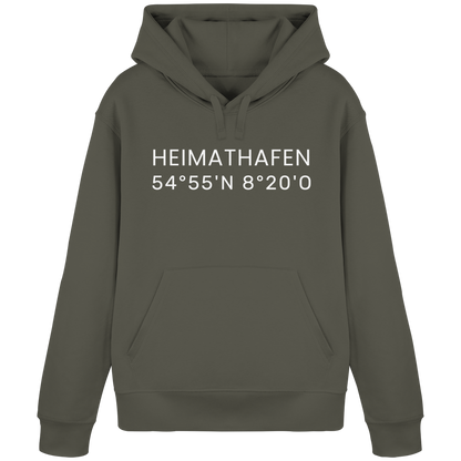 Heimat Sylt - deine Koordinate_Insel_only - Basic Hoodie