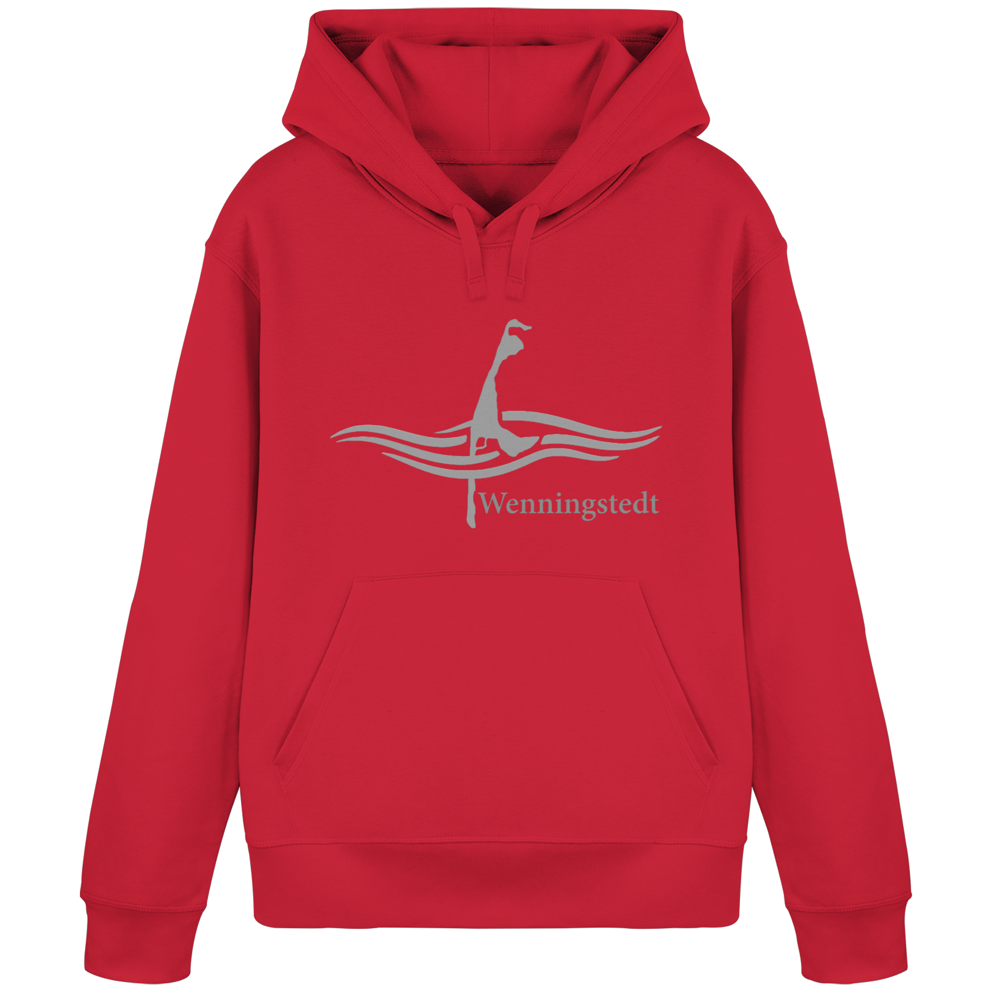 maritimes Sylt vom Meer umschlungen - Edition Wenningstedt (Vorne) Basic Hoodie
