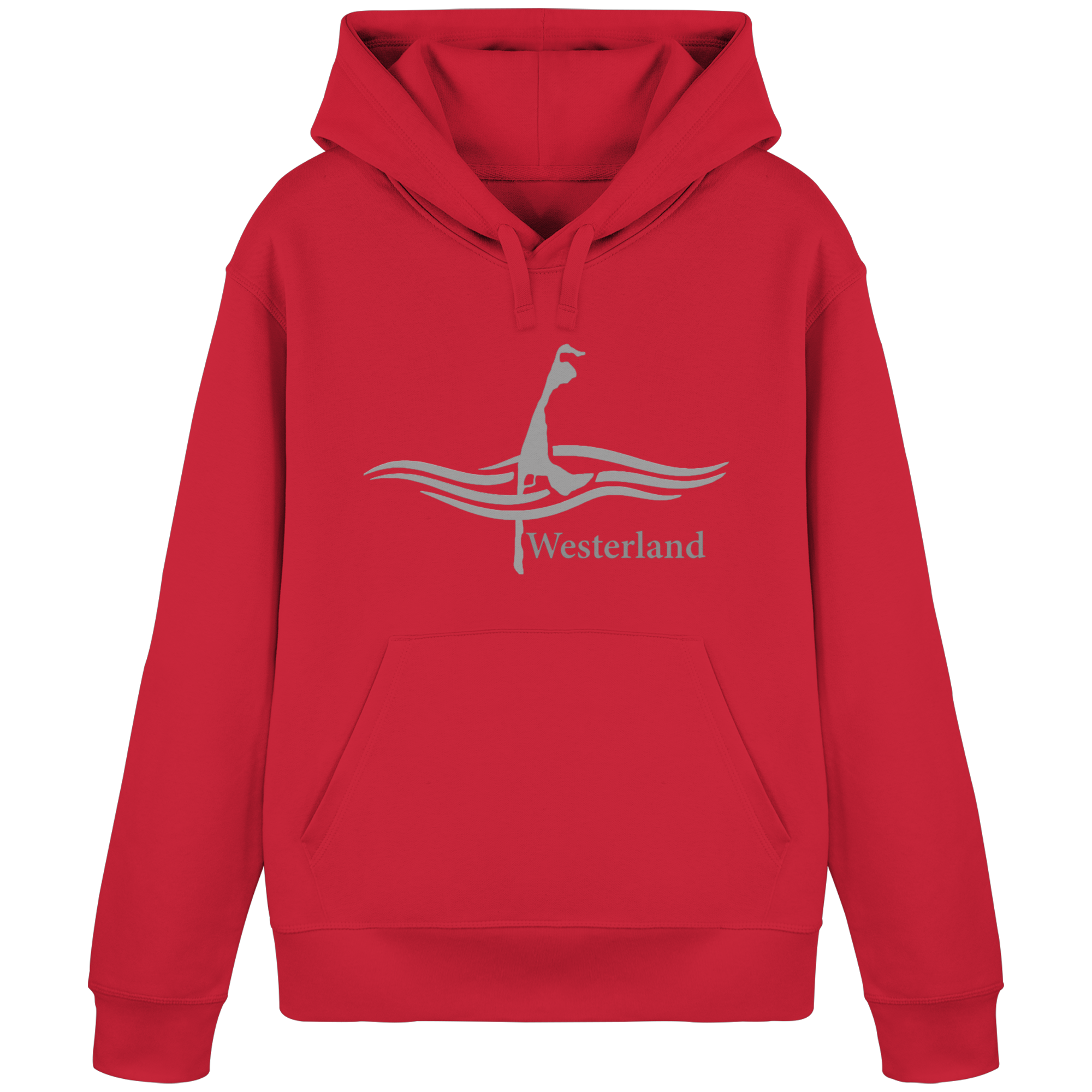 maritimes Sylt vom Meer umschlungen - Edition Westerland (Vorne) - Basic Hoodie