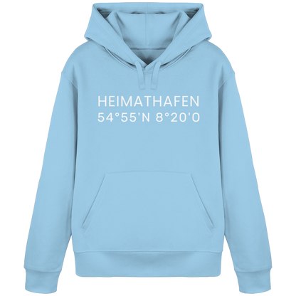 Heimat Sylt - deine Koordinate_Insel_only - Basic Hoodie