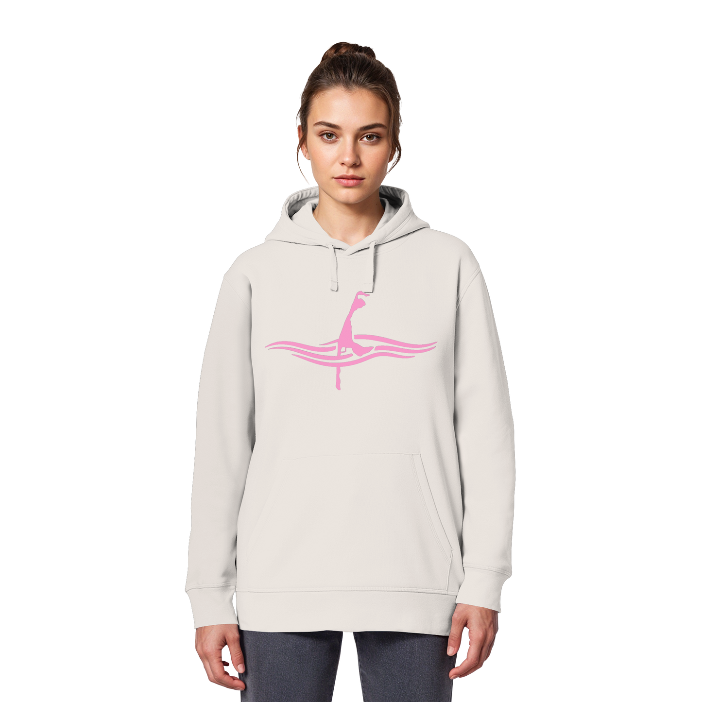 maritimes Sylt vom Meer umschlungen [rosa] - Basic Hoodie
