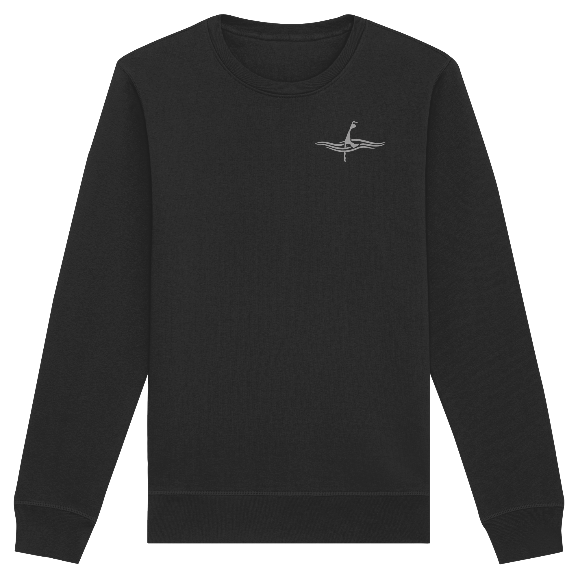maritimes Sylt vom Meer umschlungen (Rücken) - Basic Unisex Sweatshirt