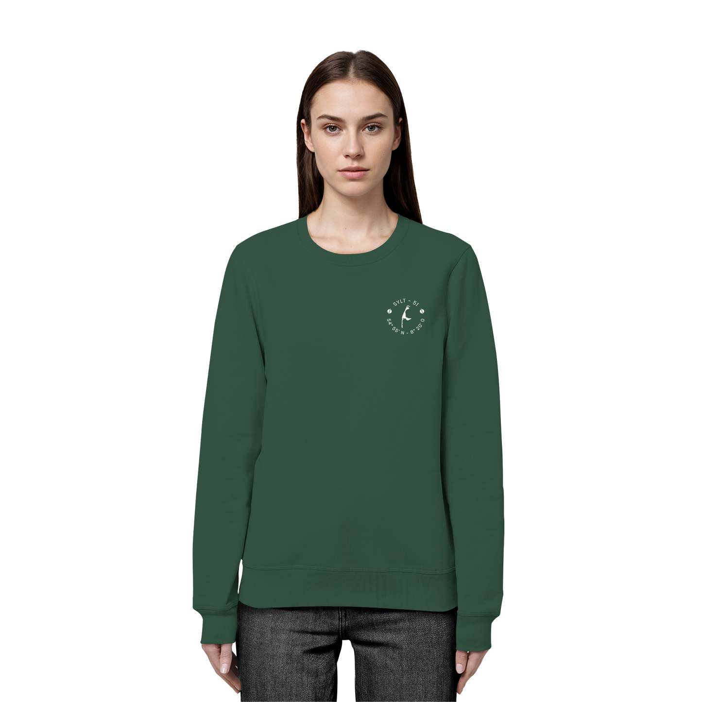 Sylter Heimathafen - Basic Sweatshirt (small front)