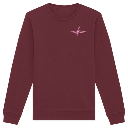 maritimes Sylt vom Meer umschlungen [rosa] - Basic Unisex Sweatshirt