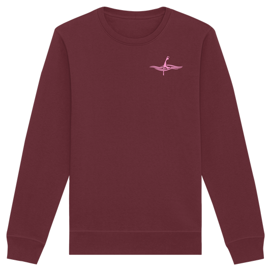 maritimes Sylt vom Meer umschlungen [rosa] - Basic Unisex Sweatshirt