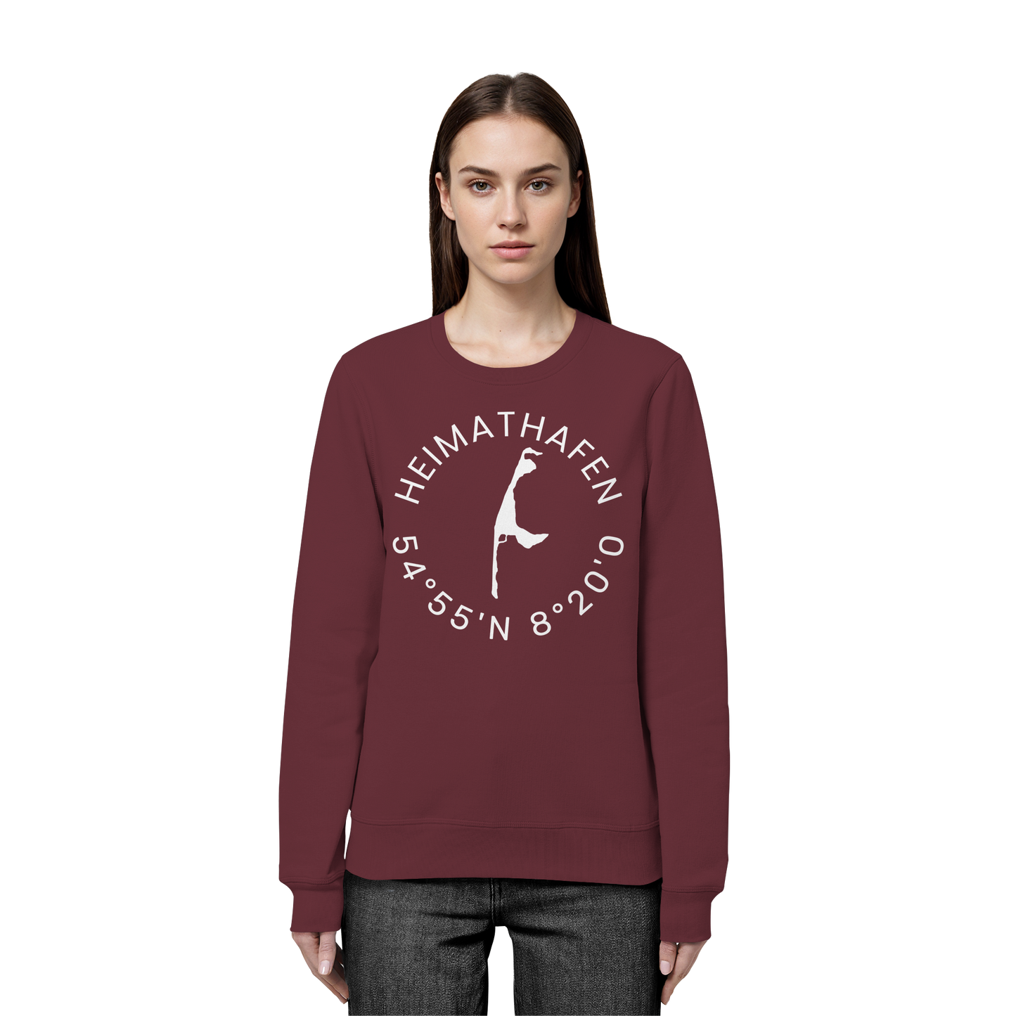 Deine Heimat, dein Hafen, dein Sylt - Basic Sweatshirt