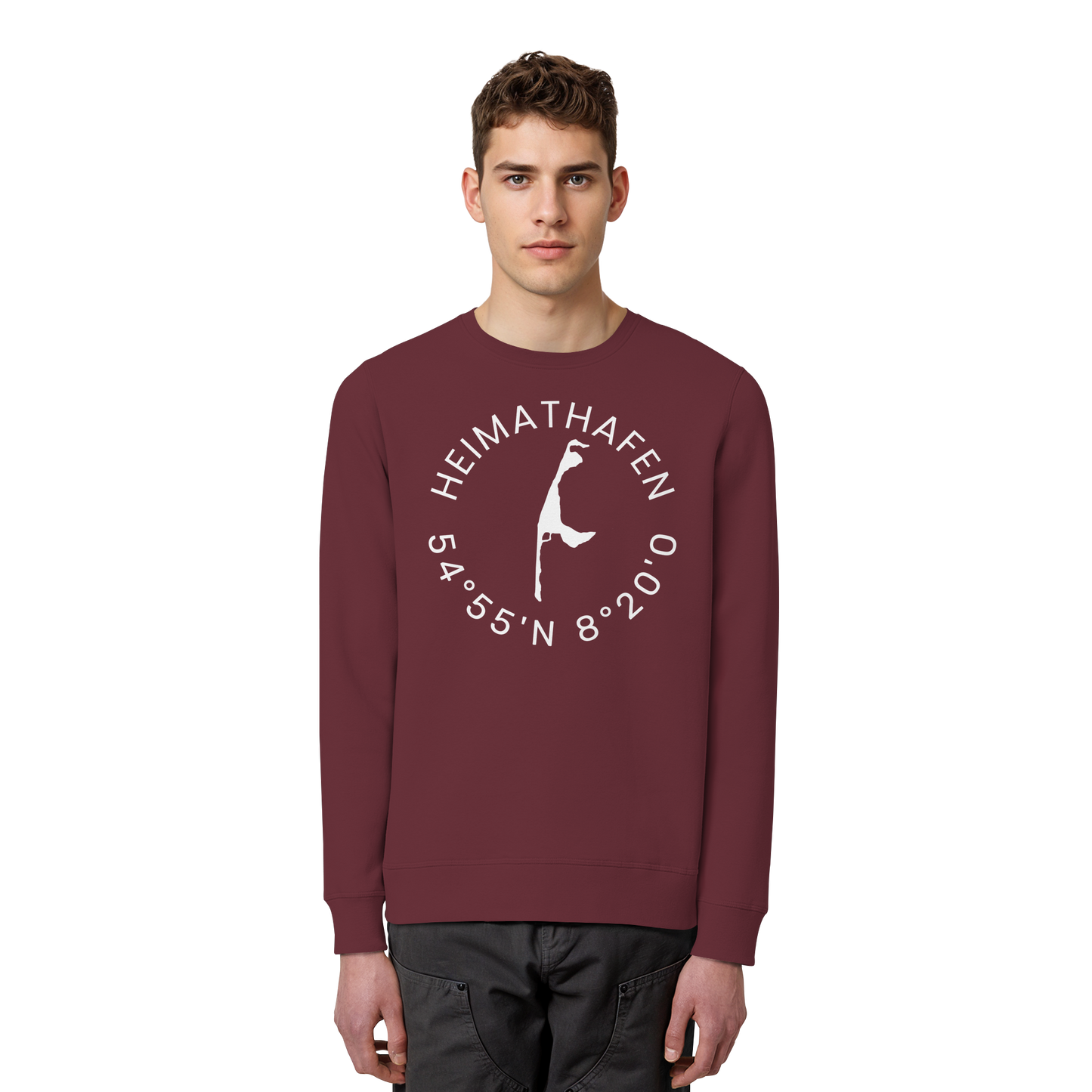 Deine Heimat, dein Hafen, dein Sylt - Basic Sweatshirt