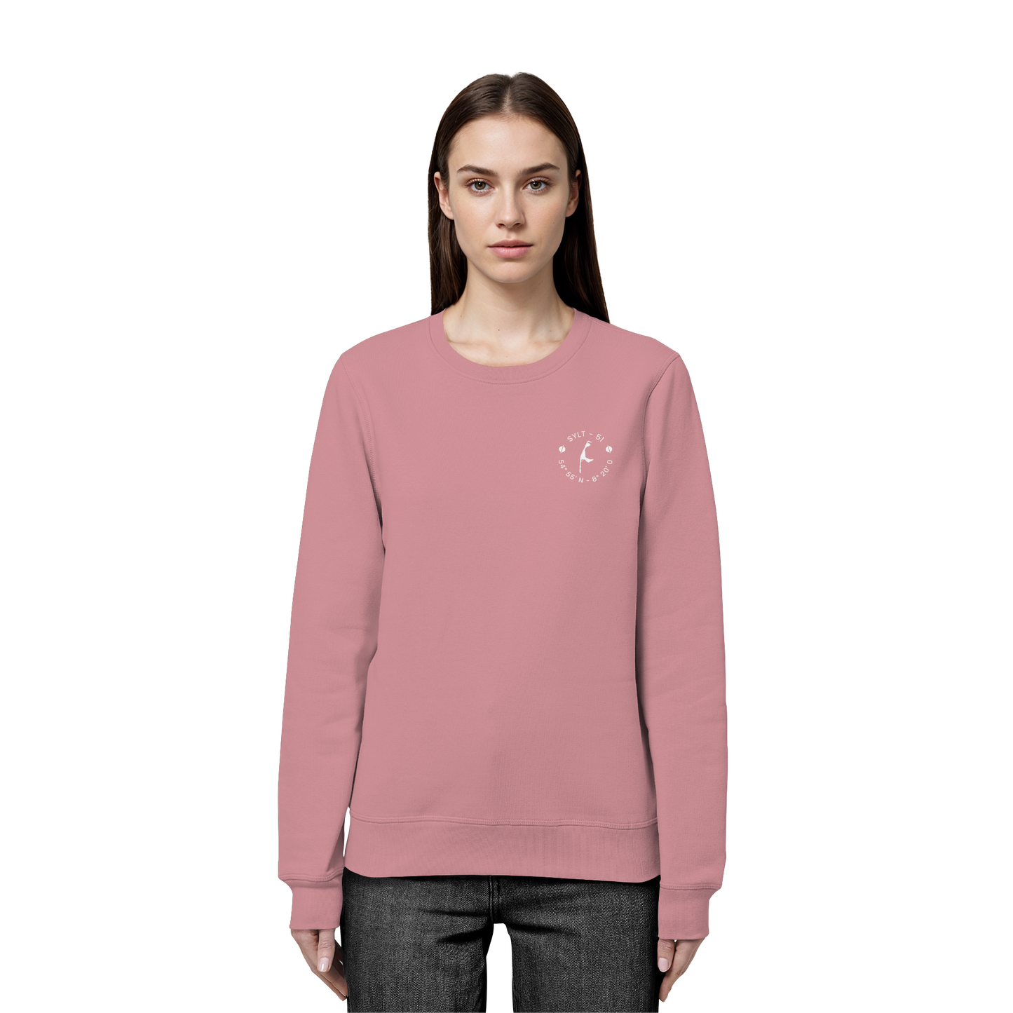Sylter Heimathafen - Basic Sweatshirt (small front)