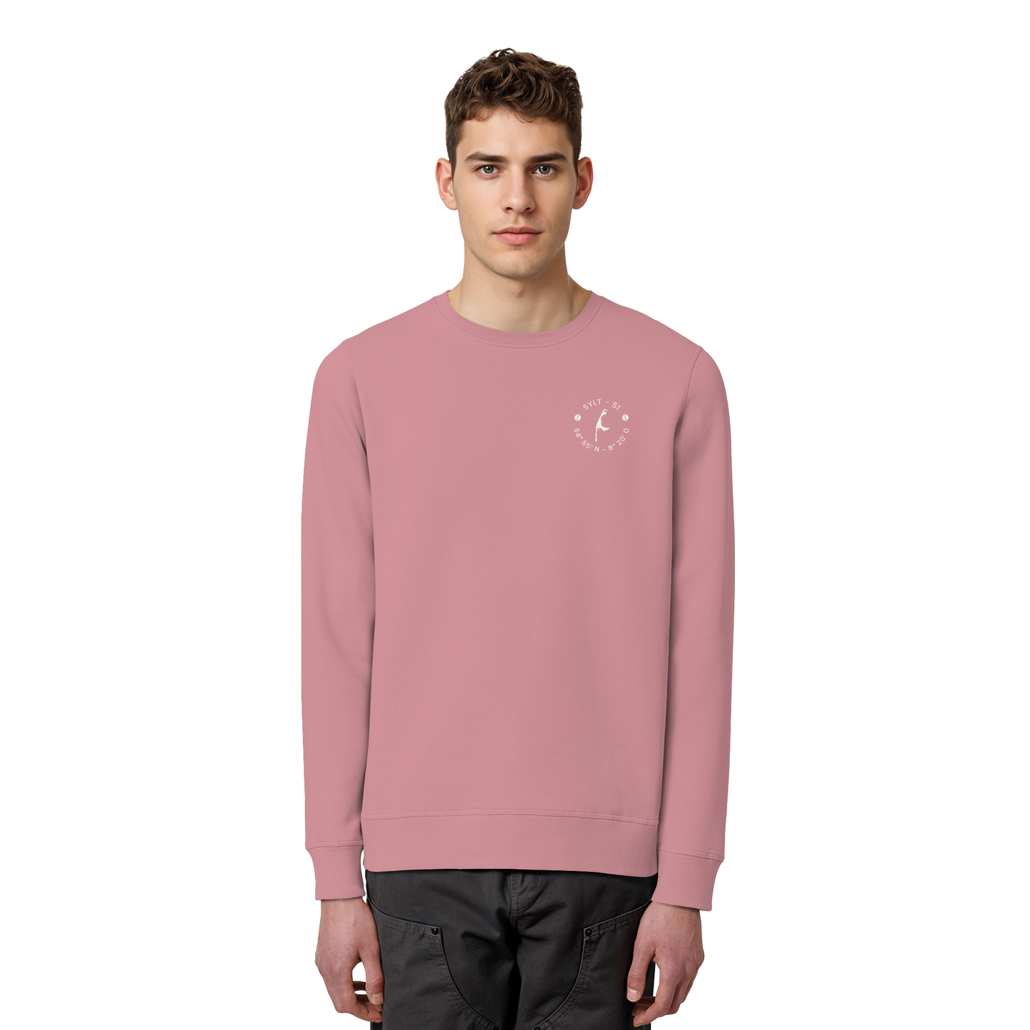 Sylter Heimathafen - Basic Sweatshirt (small front)