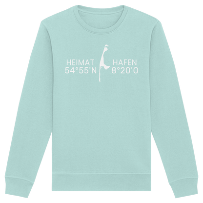 Heimat Sylt - deine Koordinate_Insel_only - Basic Unisex Sweatshirt