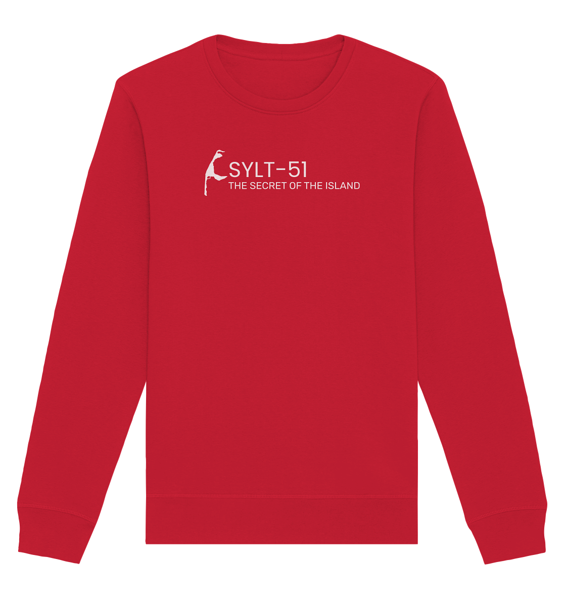 Sweatshirt Basic Organic - weiss