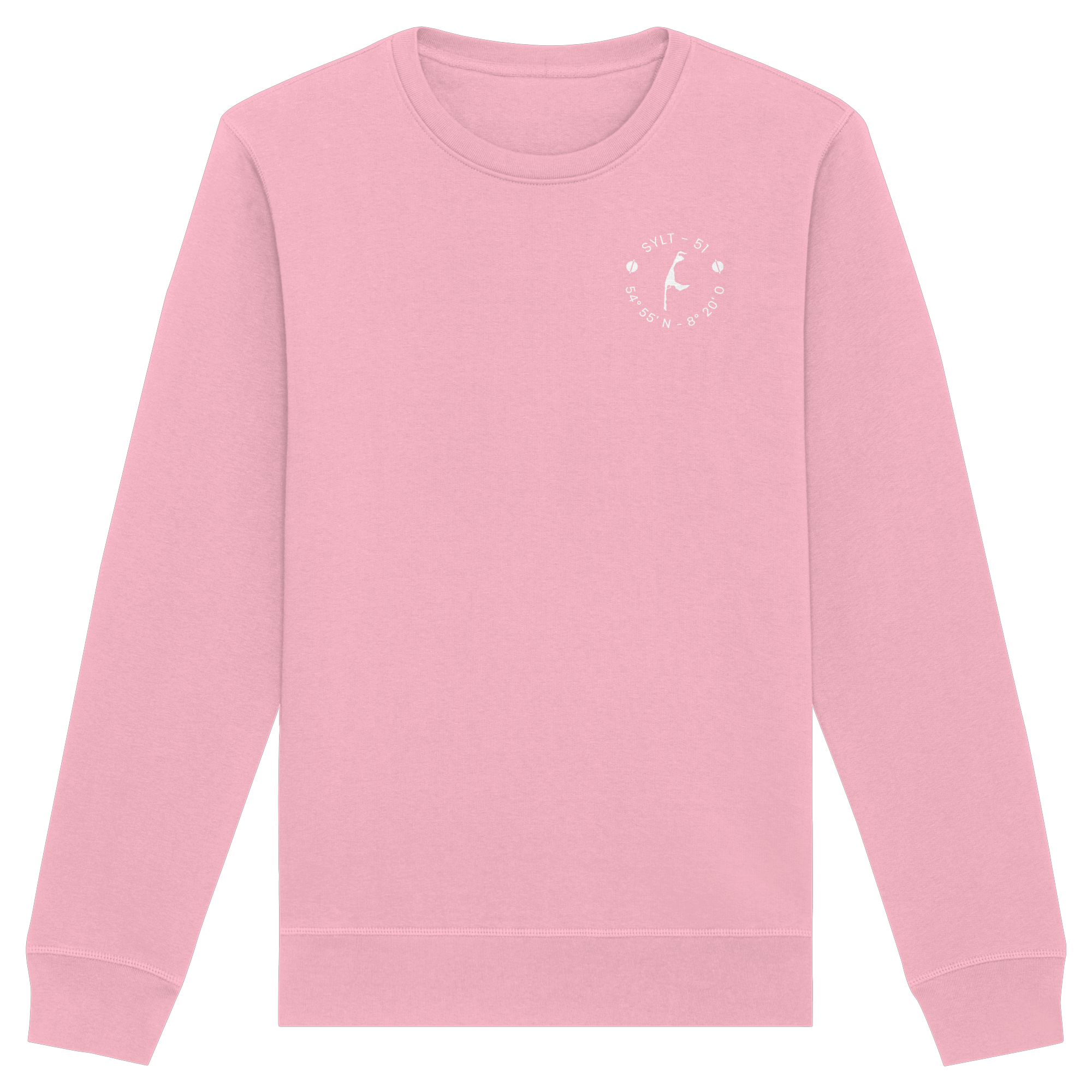 Sylt-51 Koordinate (small - front) - Basic Sweatshirt