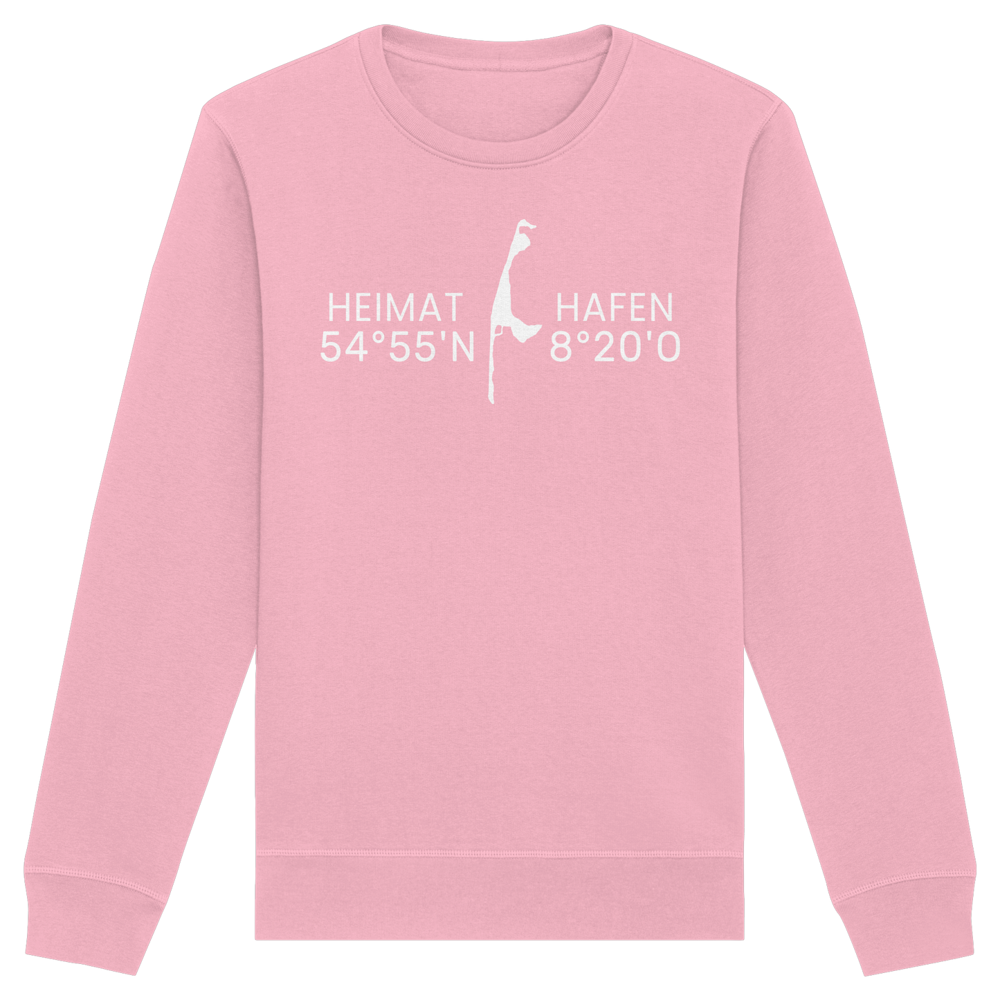 Heimat Sylt - deine Koordinate_Insel_only - Basic Unisex Sweatshirt