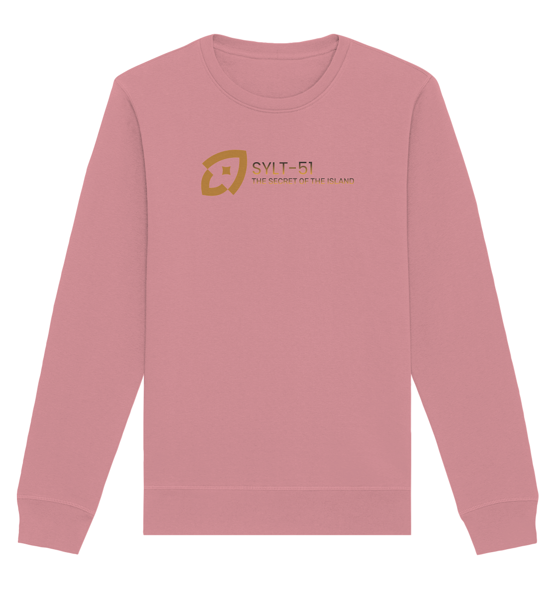 Sweatshirt Basic Organic - gold