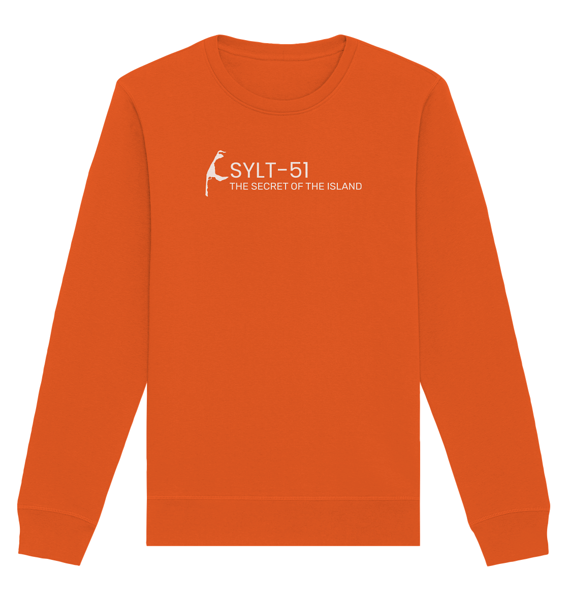 Sweatshirt Basic Organic - weiss