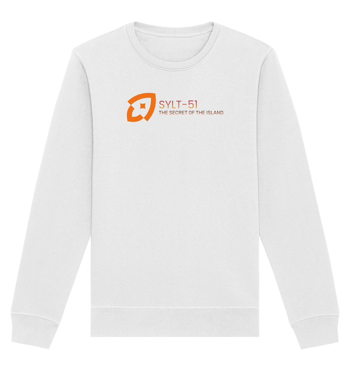 Sweatshirt Basic organic - Orange - Organic Basic Unisex Sweatshirt
