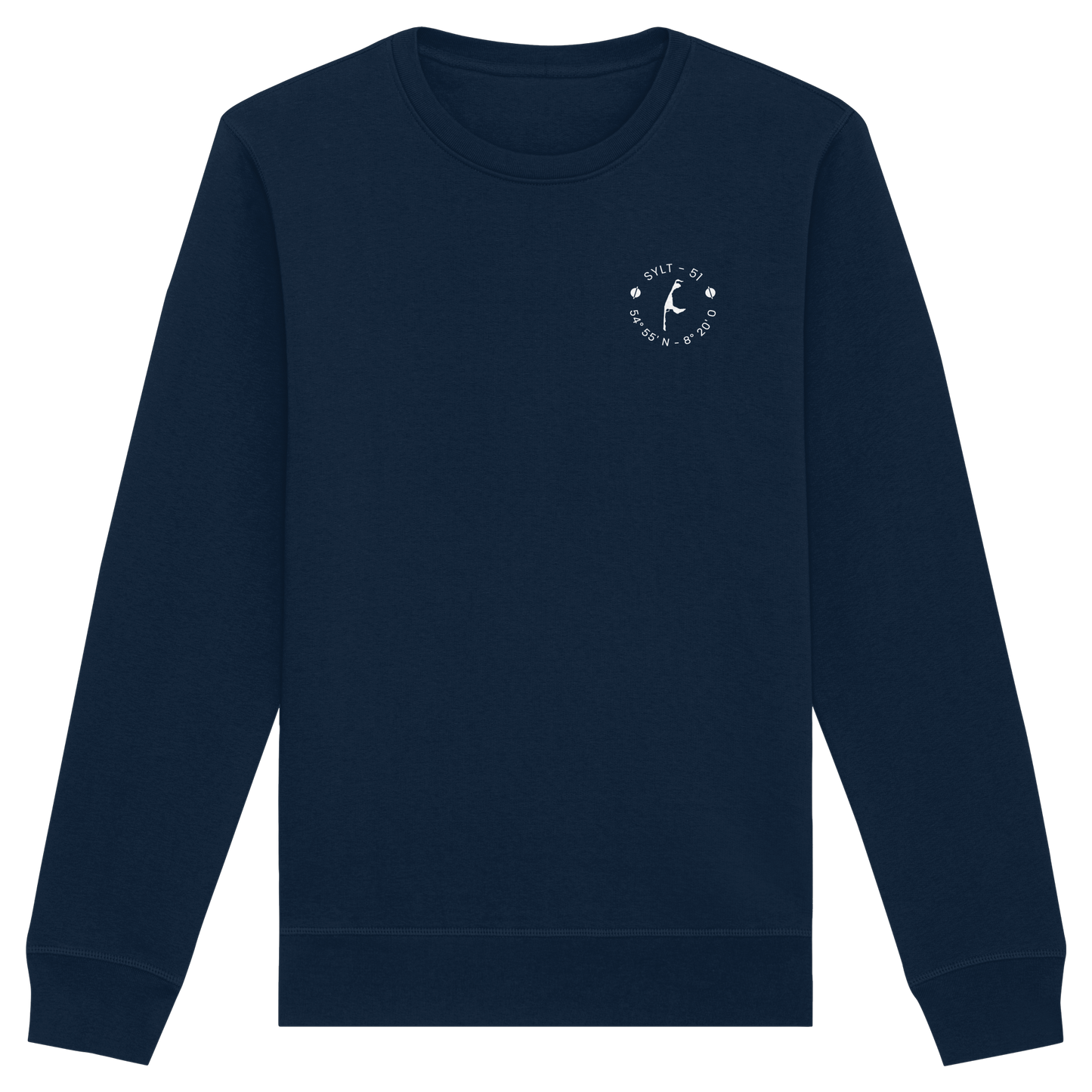 Sylter Heimathafen - Basic Sweatshirt (small front)