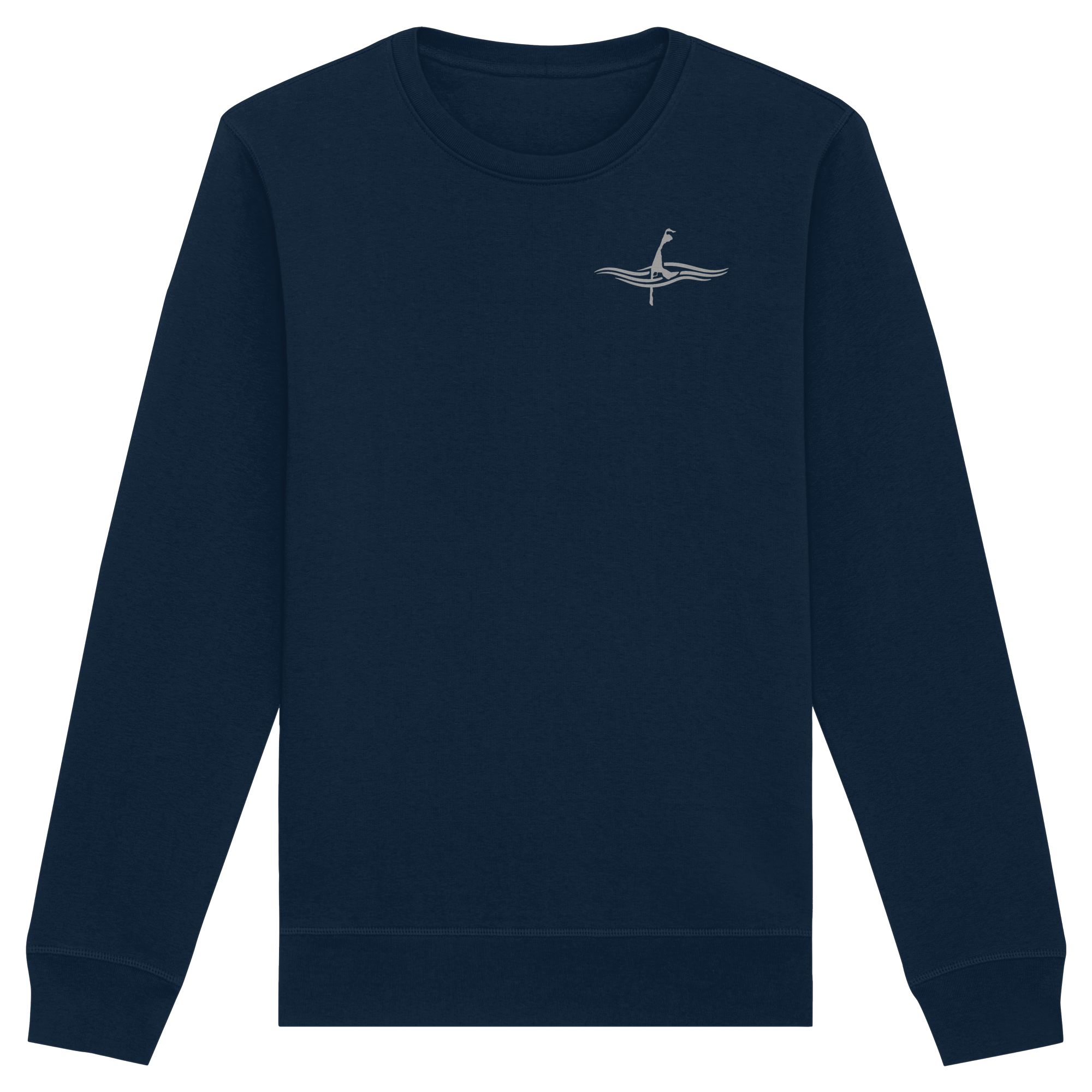 maritimes Sylt vom Meer umschlungen (Rücken) - Basic Unisex Sweatshirt