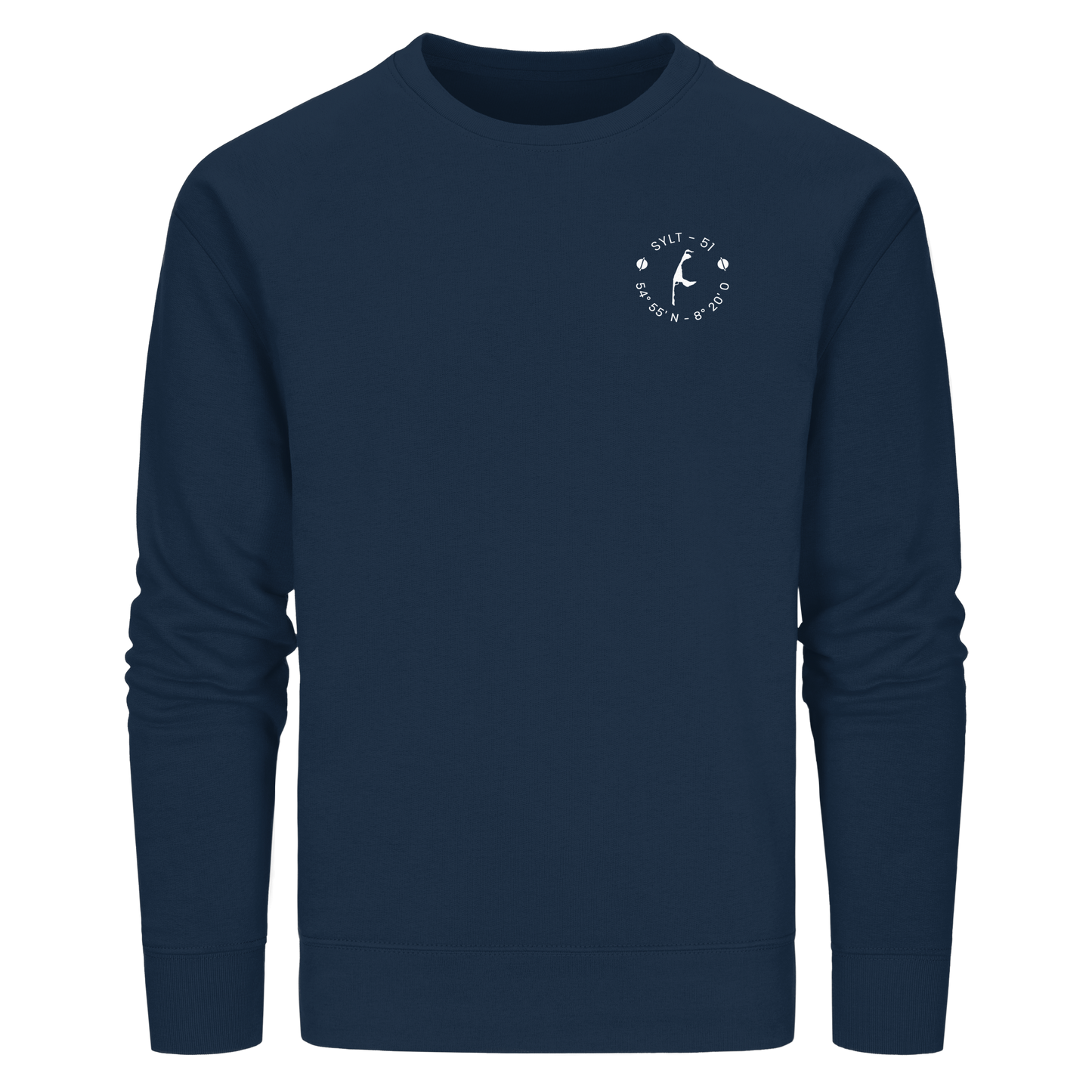Sylter Heimathafen - Basic Sweatshirt (small front)