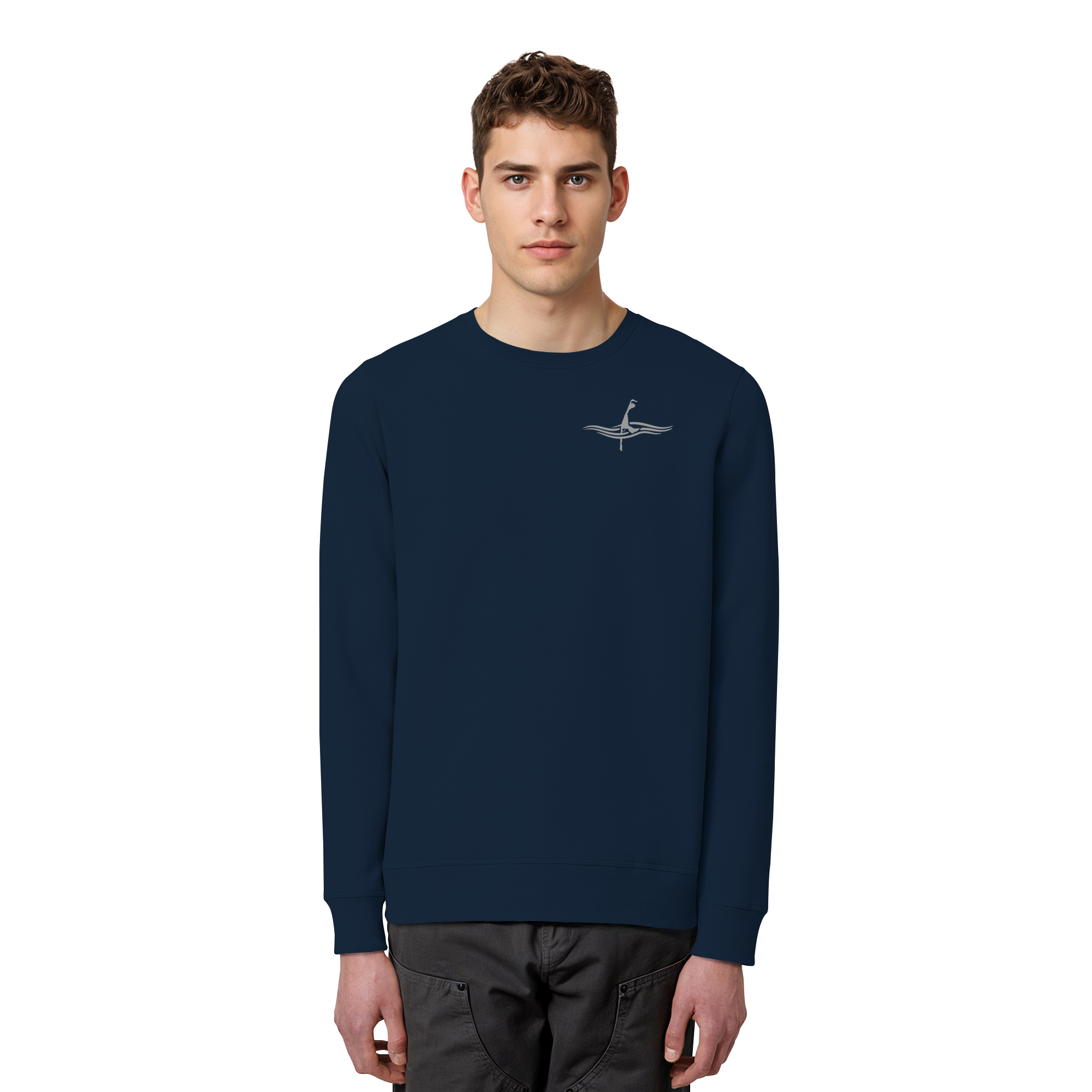 maritimes Sylt vom Meer umschlungen  - Unisex Sweatshirt