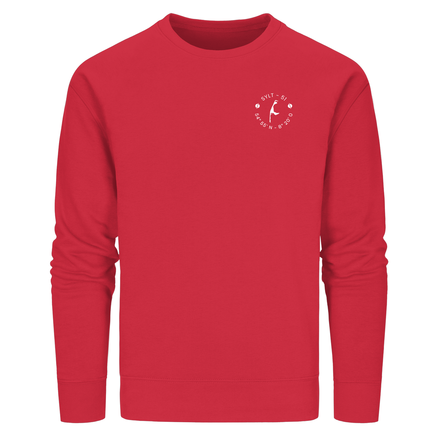 Sylter Heimathafen - Basic Sweatshirt (small front)