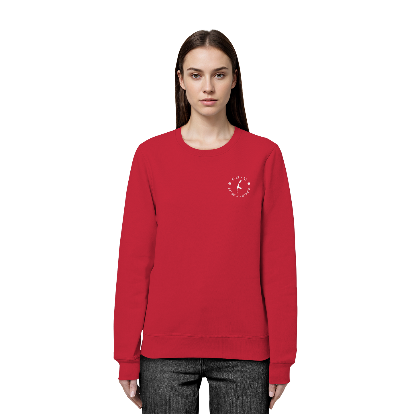 Sylter Heimathafen - Basic Sweatshirt (small front)