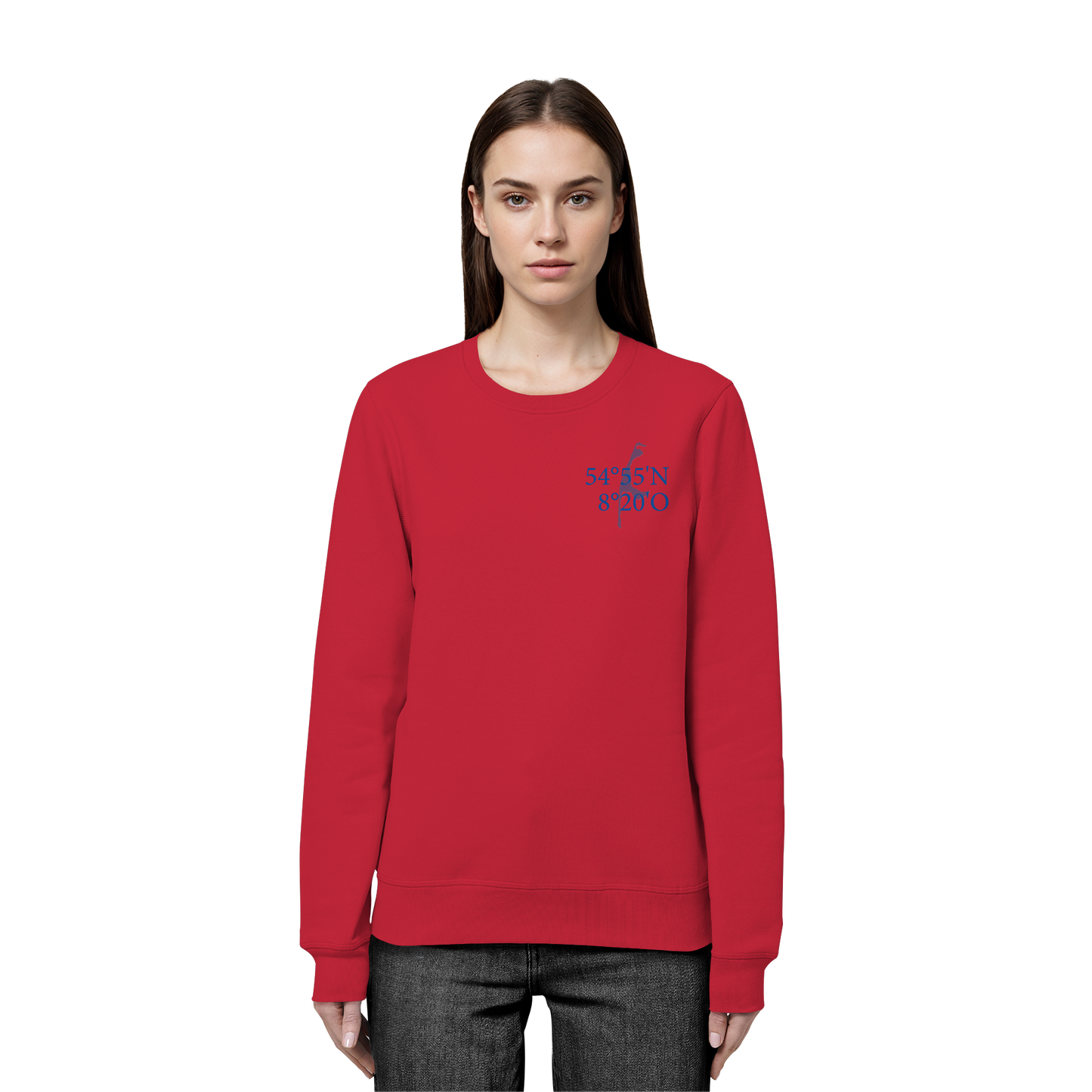 Deine Koordinaten - Basic Unisex Sweatshirt