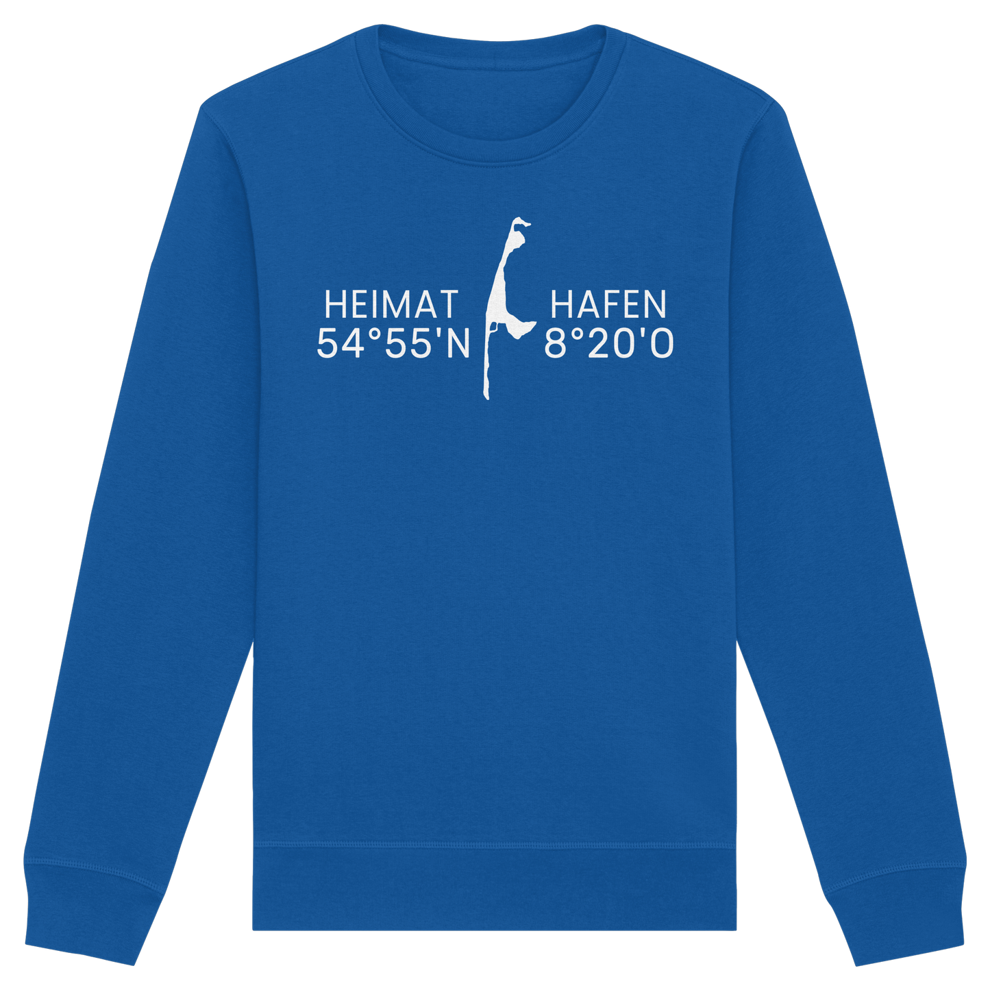 Heimat Sylt - deine Koordinate_Insel_only - Basic Unisex Sweatshirt