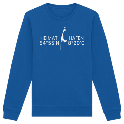 Heimat Sylt - deine Koordinate_Insel_only - Basic Unisex Sweatshirt