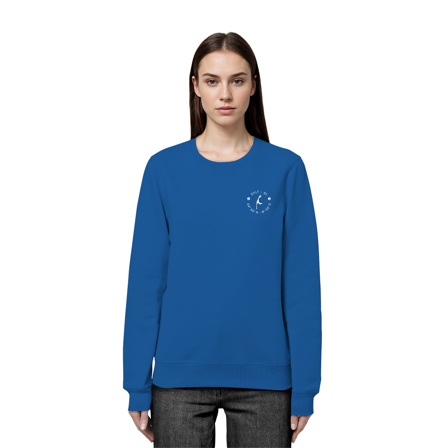 Sylter Heimathafen - Basic Sweatshirt (small front)