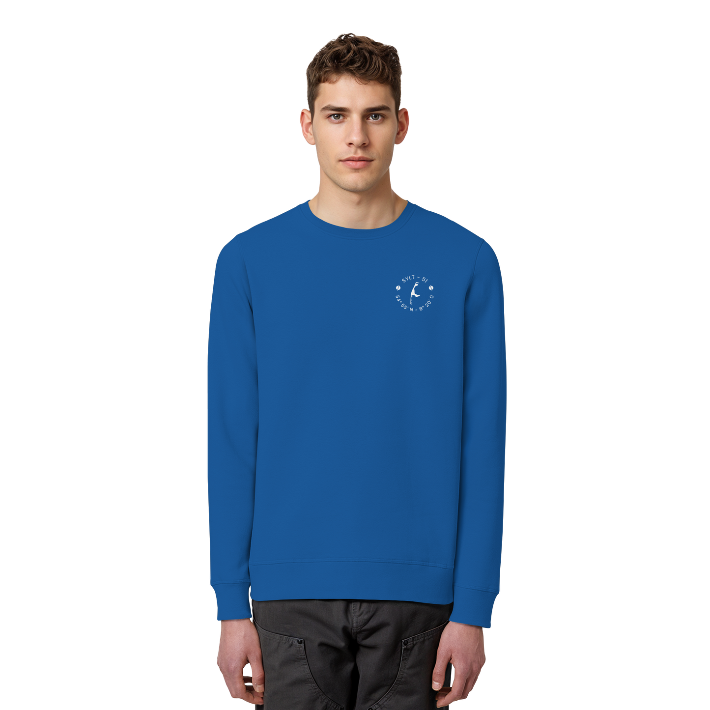 Sylter Heimathafen - Basic Sweatshirt (small front)