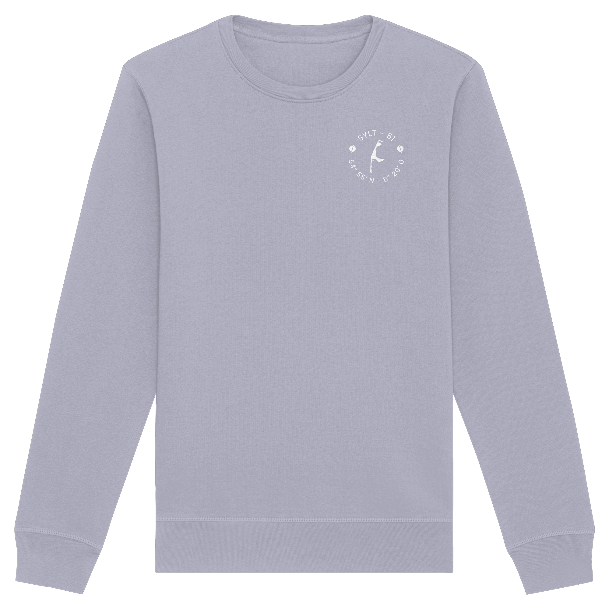 Sylt-51 Koordinate (small - front) - Basic Sweatshirt