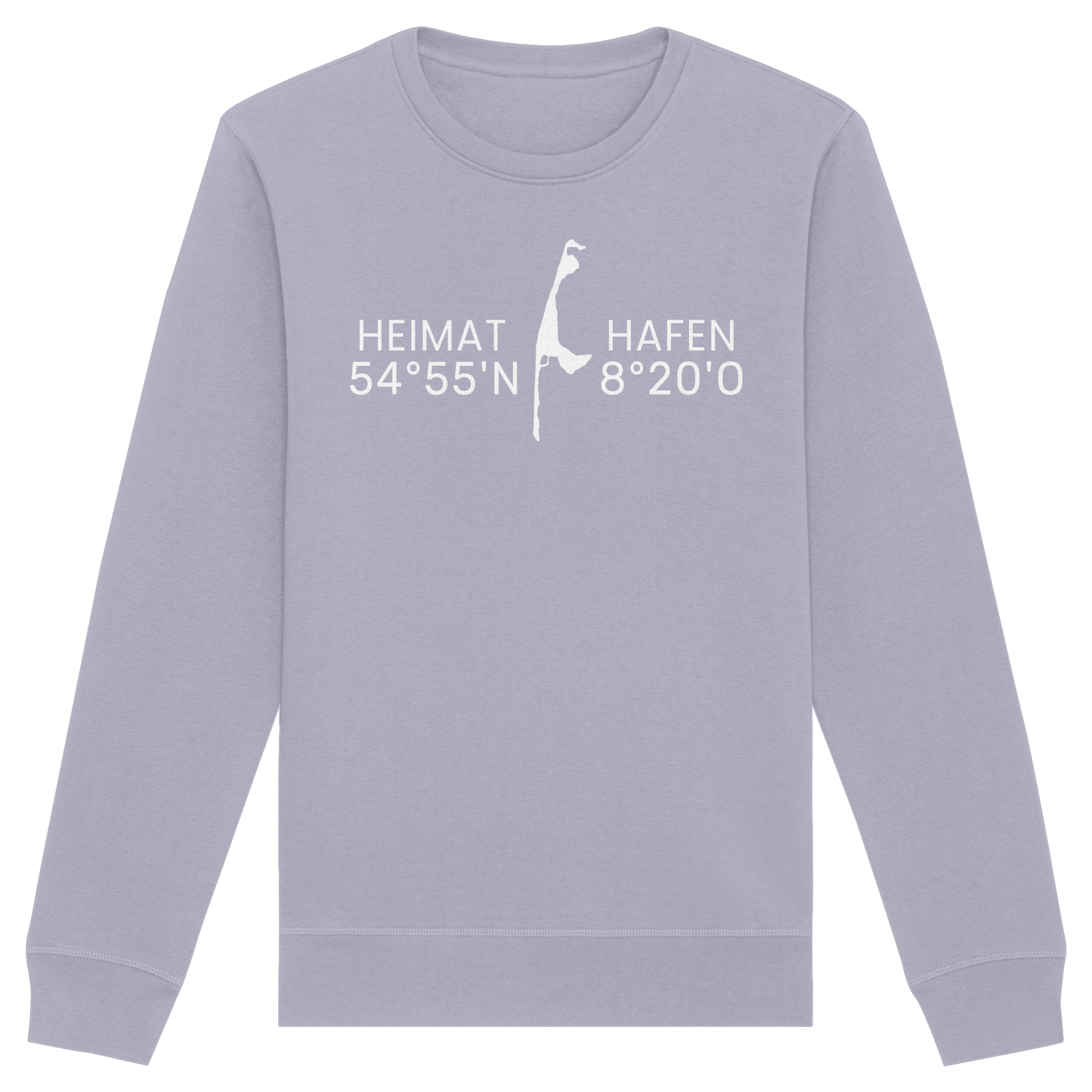 Heimat Sylt - deine Koordinate_Insel_only - Basic Unisex Sweatshirt