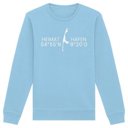 Heimat Sylt - deine Koordinate_Insel_only - Basic Unisex Sweatshirt