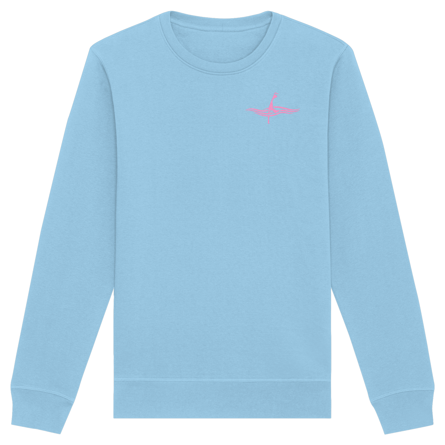 maritimes Sylt vom Meer umschlungen [rosa] - Basic Unisex Sweatshirt