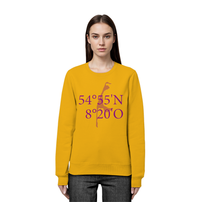 Deine Koordinaten_lila_vorne - Basic Unisex Sweatshirt